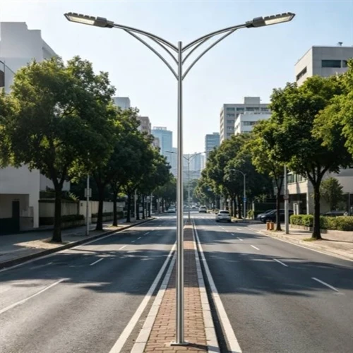 Hoe de hoogte van metalen straatlantaarnpalen kiezen?