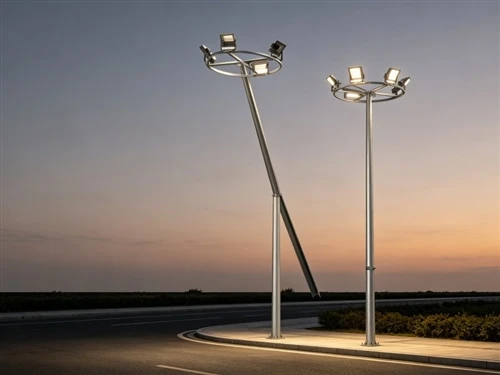 Hoe het materiaal voor scharnierende verlichtingspalen kiezen?